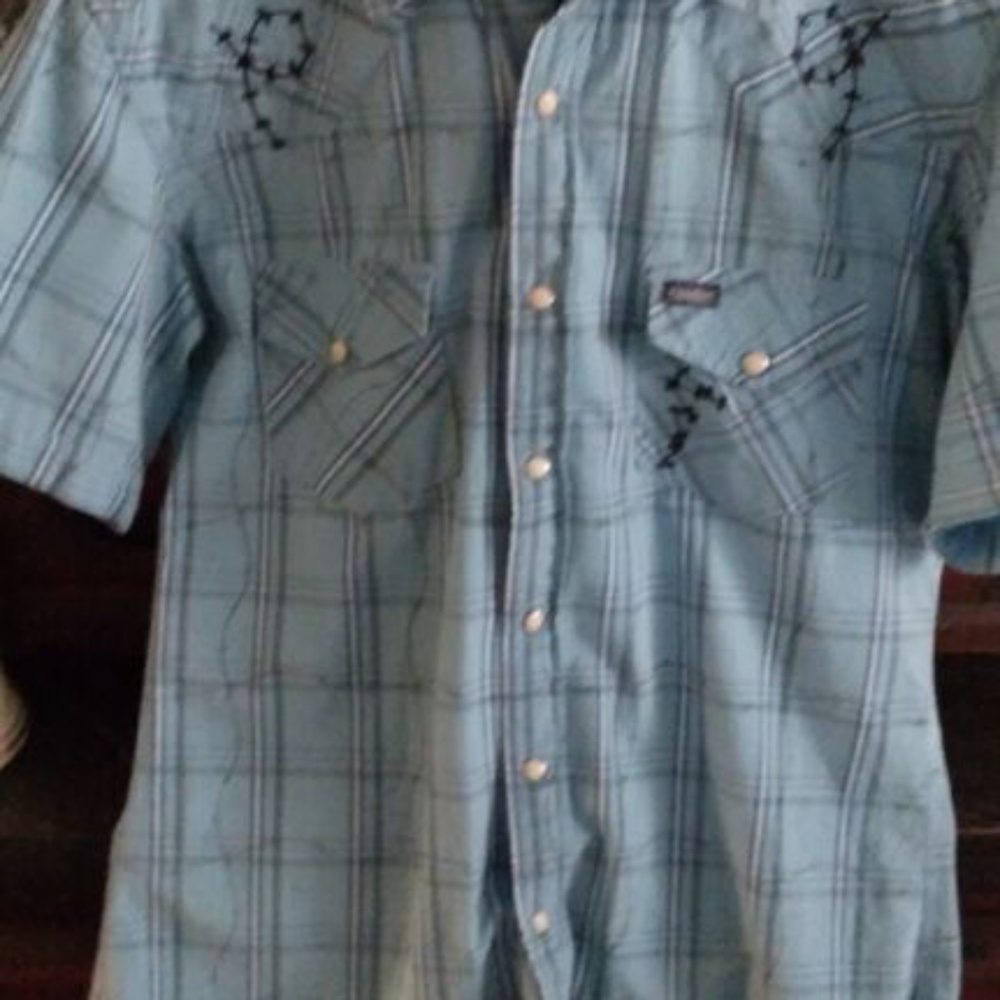 Cowboy Hardware Mens Western Shirt Medium